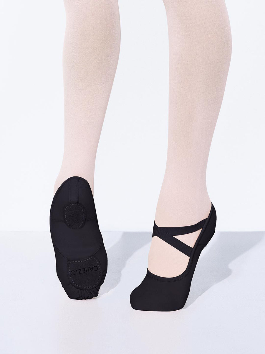 Capezio canvas top ballet shoes