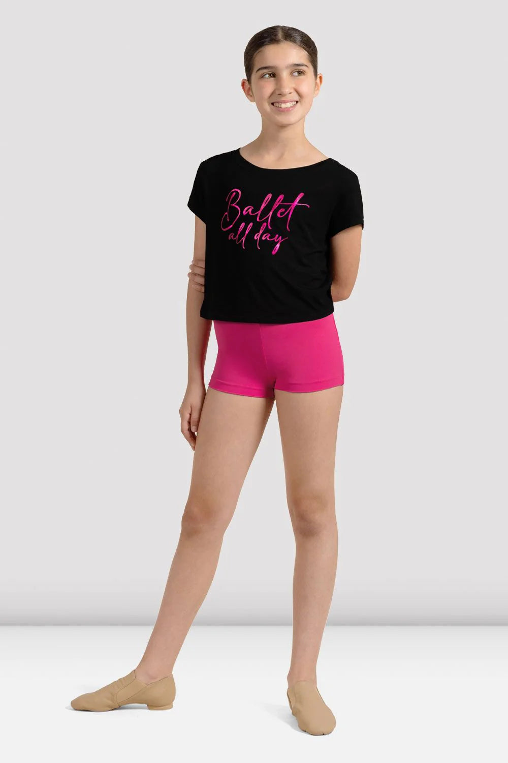 Bloch - Girls Mirella Ballet Print T-Shirt - M745C