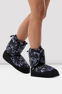 Bloch Floral Adult Warm Up Booties