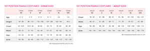 1st Position - Sequin Mesh Unitard With Separate Tutu - Hire Costume