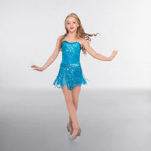 1st Position - Sequin Bodice Fringe Skirt Glitz - Hire Costume
