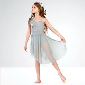 1st Position Asymmetrical Lyrical Dress - Hire Costume