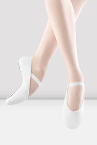 Bloch - Childrens Arise Leather Ballet Shoe White -S0209G